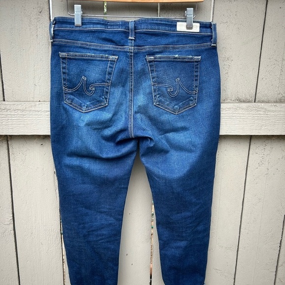 AG Adriano Goldschmied The Cigarette Roll Up The Stilt Roll Up Sz 31 - Picture 5 of 6